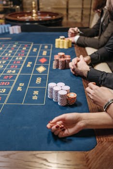 online casino interface