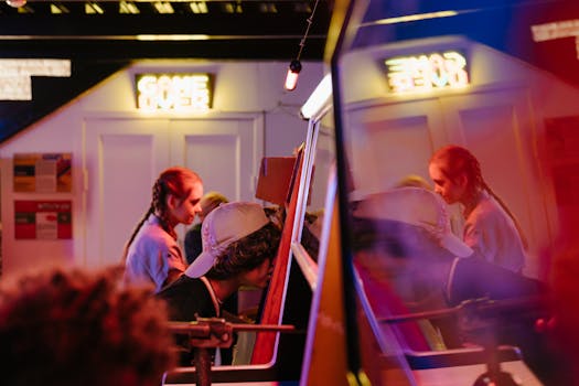 digital gambling interface