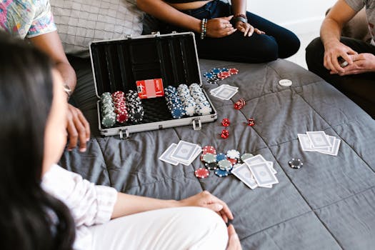 city skyline at night
