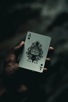 card game hand
