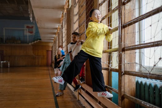 Neon casino interior