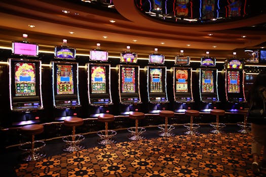 luxury casino interior
