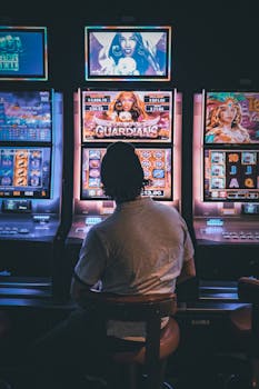 online casino interface